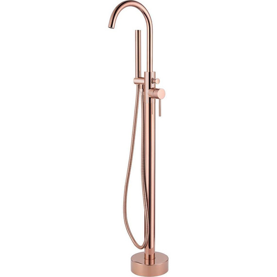 Смеситель для ванны Abber Wasser Kreis AF8115RG, розовое золото, Цвет производителя: розовое золото - фото 