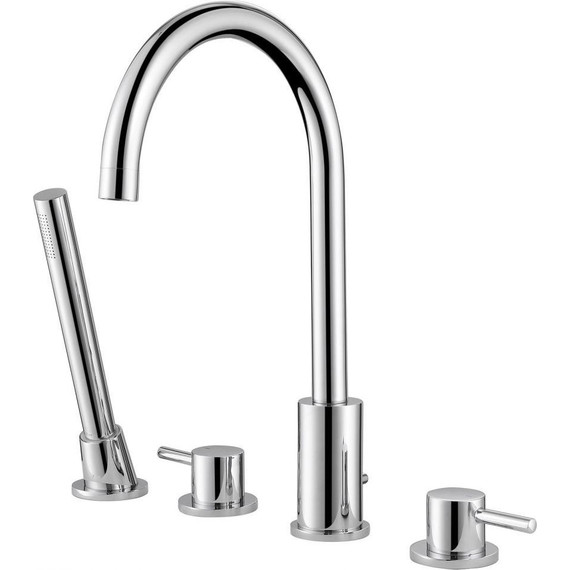 Смеситель для ванны Abber Wasser Kreis AF8113, Цвет производителя: хром - фото 