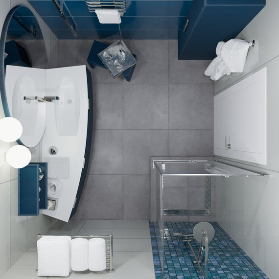 Душевое ограждение Triton Терра 90x90 см, хром/прозрачное - фото 7