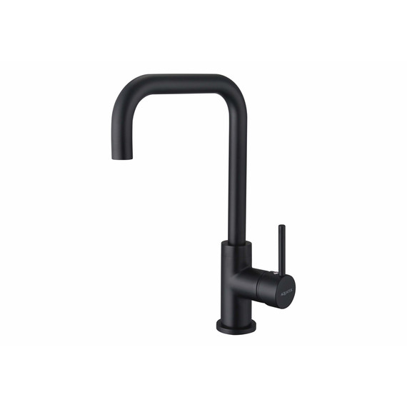 Смеситель для кухни Aquatek Вега AQ1080MB, чёрный матовый, Цвет производителя: чёрный матовый - фото 