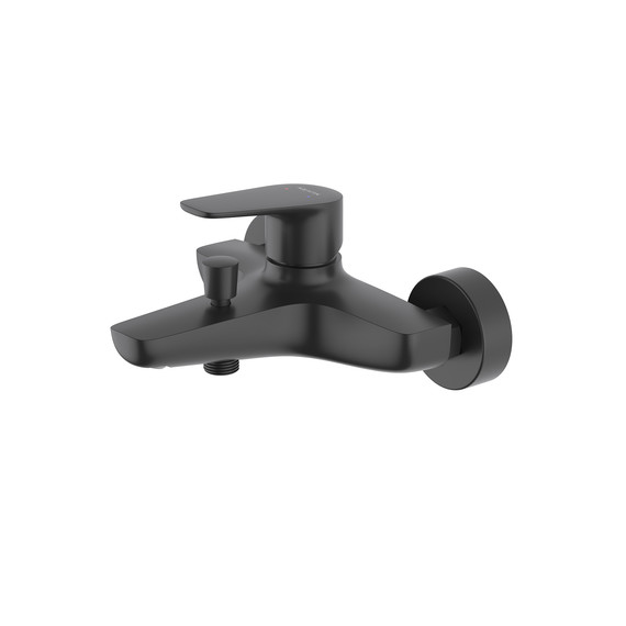 Смеситель для ванны Aquatek Бетта AQ1140MB, чёрный матовый, Цвет производителя: чёрный матовый - фото 