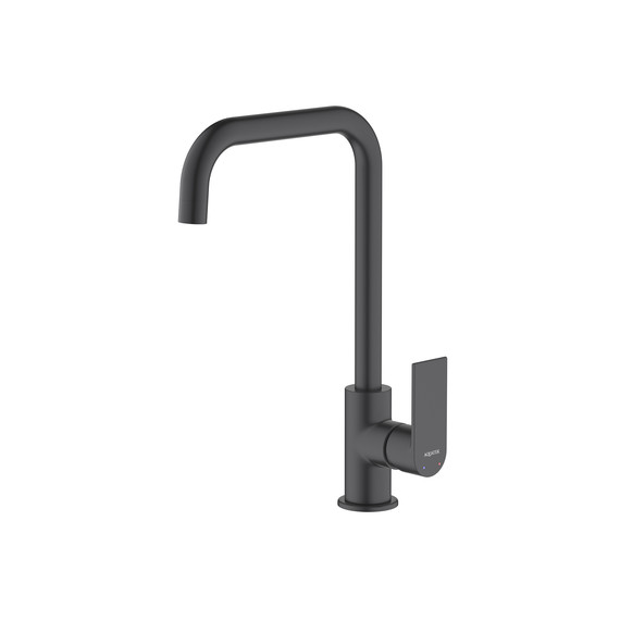 Смеситель для кухни Aquatek Лира AQ1480MB, чёрный матовый, Цвет производителя: чёрный матовый - фото 