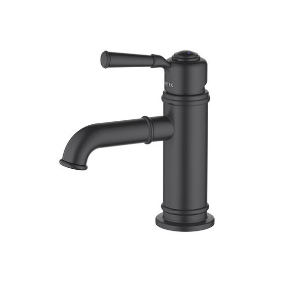 Смеситель для раковины Aquatek Классик AQ1510MB, чёрный матовый, Цвет производителя: чёрный матовый - фото 