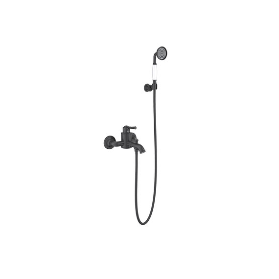 Смеситель для ванны Aquatek Классик AQ1549MB, чёрный матовый, Цвет производителя: чёрный матовый - фото 