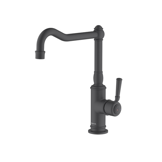 Смеситель для кухни Aquatek Классик AQ1580MB, чёрный матовый, Цвет производителя: чёрный матовый - фото 