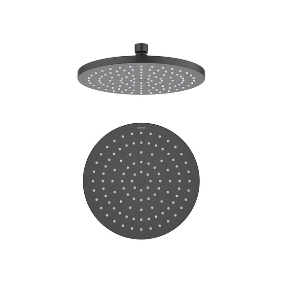 Верхний душ Aquatek 220x220 мм AQ2086MB, чёрный матовый - фото 