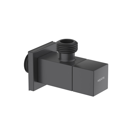 Шланговое подсоединение Aquatek AQ2453MB, чёрный матовый - фото 