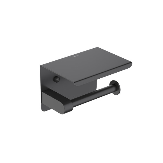 Держатель для туалетной бумаги Aquatek Европа AQ4939MB, цвет чёрный матовый - фото 