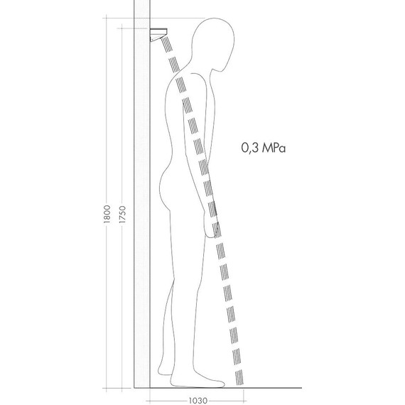 Верхний душ Hansgrohe Rainfinity 500x80 мм 26243700, белый - фото 10