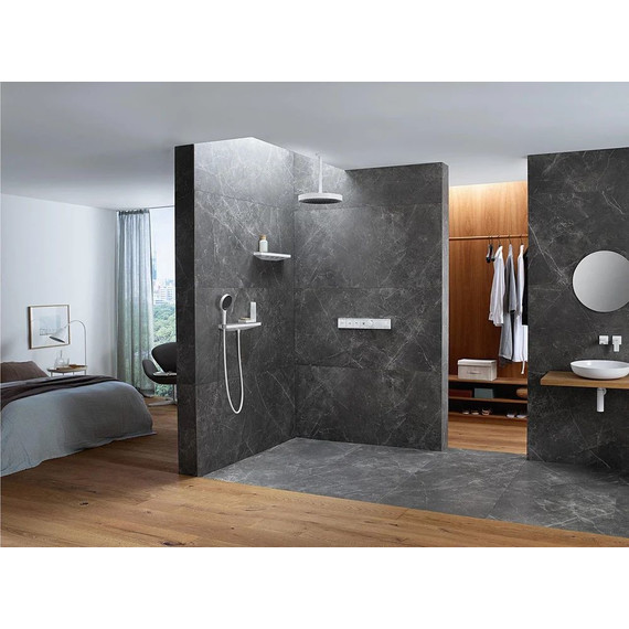 Верхний душ Hansgrohe Rainfinity 500x80 мм 26243700, белый - фото 2