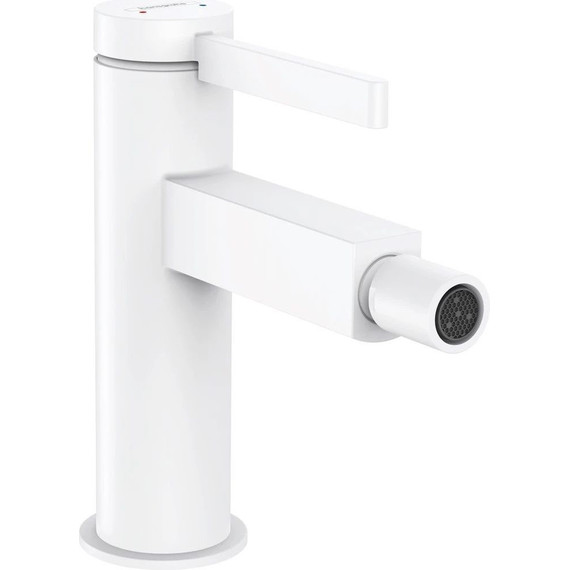 Смеситель для биде Hansgrohe Finoris 76200700, белый матовый - фото 