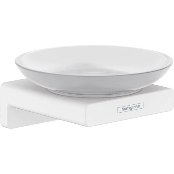 Мыльница Hansgrohe AddStoris 41746700, белый матовый - фото 