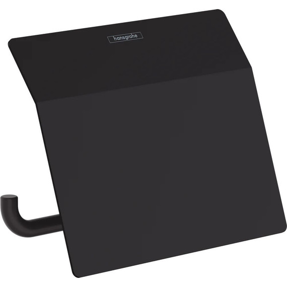 Держатель для туалетной бумаги Hansgrohe AddStoris 41753670, чёрный матовый - фото 