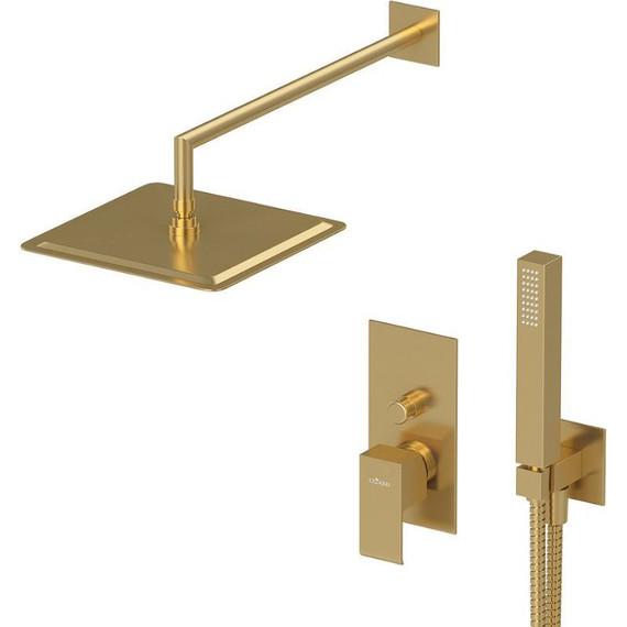 Душевая система для душа Cezares PORTA-DSIPQ-30-SR (верхний душ 300x300 мм) sunrise, Цвет производителя: Sunrise - фото 