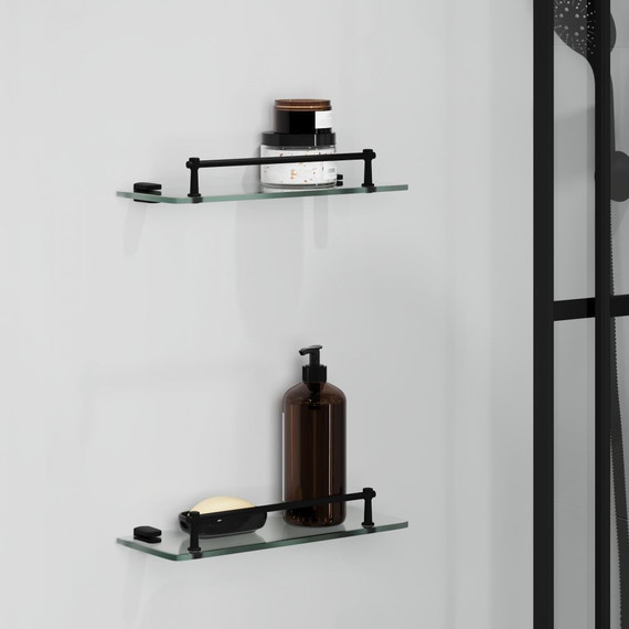 Душевая кабина Niagara Standart 100x80 см R ST100/80/15QR/KL/BKT, чёрный/прозрачное - фото 7